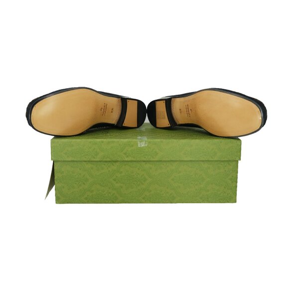 Gucci Wislet Horsebit Web GG Monogram Loafers - Picture 7 of 9